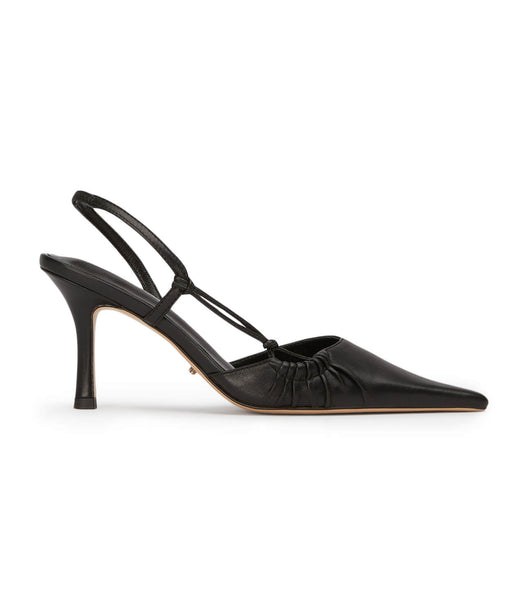 Black Tony Bianco Sakai Black Nappa 8cm Event Heels | SZANY85997