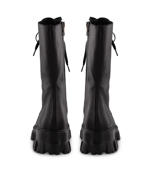 Black Tony Bianco Seattle Black Como 5cm Knee High Boots | ZANZX47670