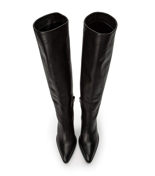 Black Tony Bianco Skyla Black Como 9cm Heeled Boots | ZANEJ56016