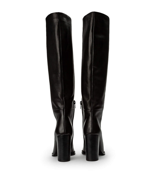 Black Tony Bianco Skyla Black Como 9cm Heeled Boots | ZANEJ56016