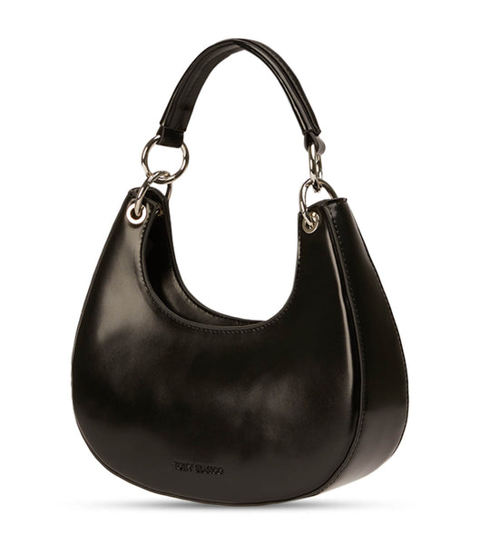 Black Tony Bianco Talia Black Hi Shine Mini Handbags Accessories | ZAJVR57279