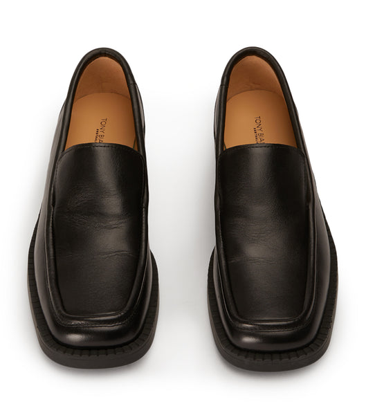 Black Tony Bianco Teddy Black Como 4cm Loafers | ZAZDE14643