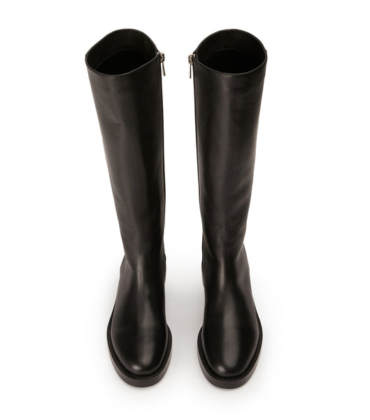 Black Tony Bianco Torres Black Como 4cm Knee High Boots | AZADF67815