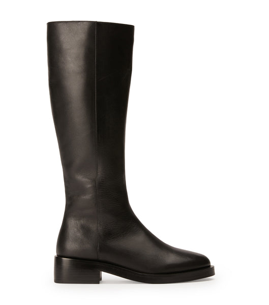 Black Tony Bianco Torres Black Como 4cm Mid Calf Boots | FZAUI69544