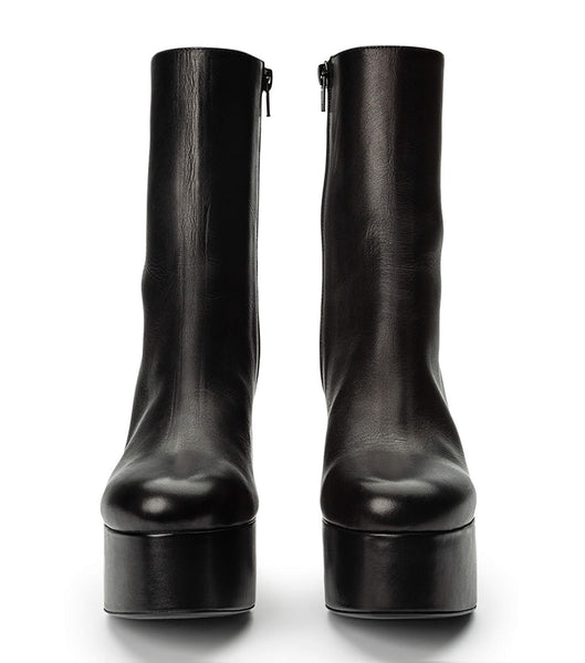 Black Tony Bianco Tyra Black Como 12cm Ankle Boots | YZAVQ23410