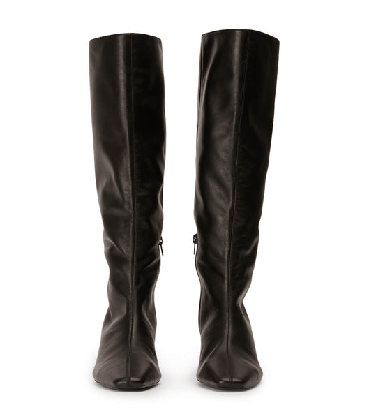 Black Tony Bianco Vixon Black Venice 5cm Mid Calf Boots | ZAQAV61523