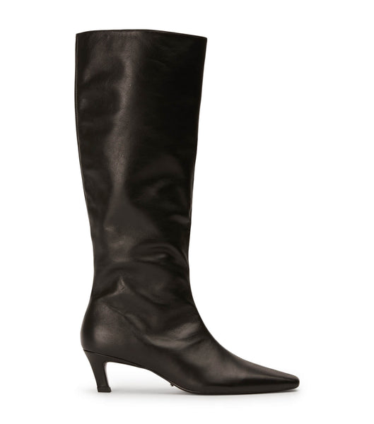 Black Tony Bianco Vixon Black Venice 5cm Mid Calf Boots | ZAQAV61523