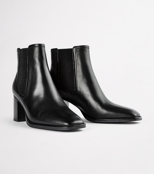 Black Tony Bianco Wager Black Como 6.5cm Heeled Boots | MZAFT76997