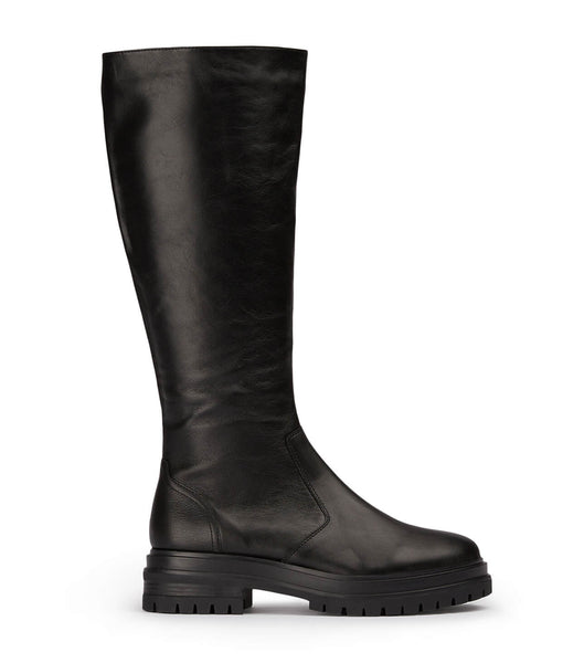 Black Tony Bianco Wanda Black Venice 4.5cm Combat Boots | EZAVG63481