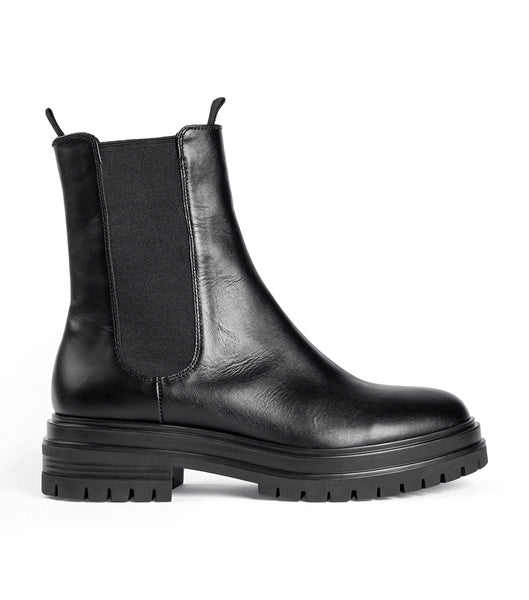 Black Tony Bianco Wolfe Black Como 4.5cm Combat Boots | ZADFL10342