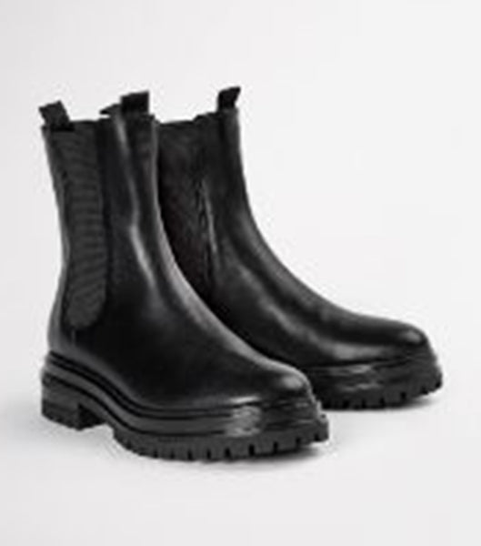 Black Tony Bianco Wolfe Black Como 4.5cm Ankle Boots | ZADYB45290