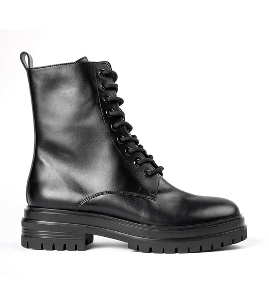 Black Tony Bianco Wya Black Como 4.5cm Combat Boots | LZATR22523