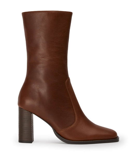 Brown Tony Bianco Atlanta Cognac 8.5cm Ankle Boots | ZADFL12841