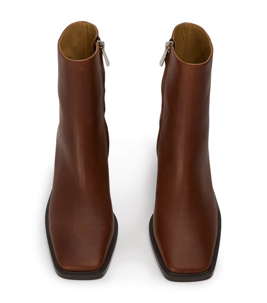 Brown Tony Bianco Dream Cognac 7.5cm Ankle Boots | FZAUI75335