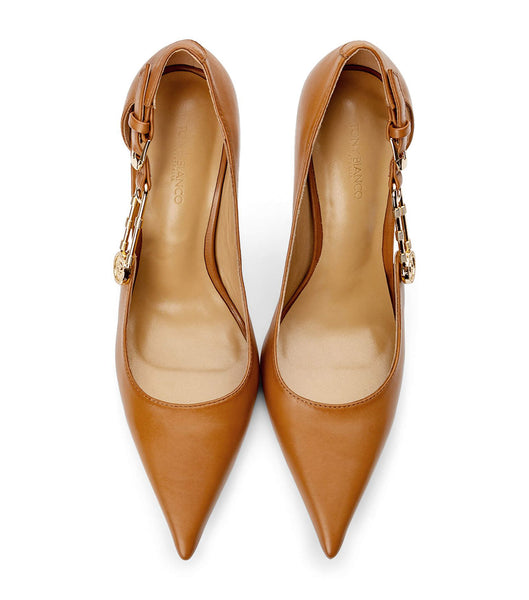 Brown Tony Bianco Glow Tan Como 11cm Event Heels | LZATR50534