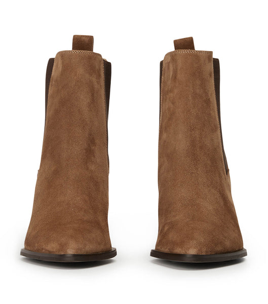 Brown Tony Bianco Piston Saddle Suede 7.5cm Ankle Boots | ZACIF44237