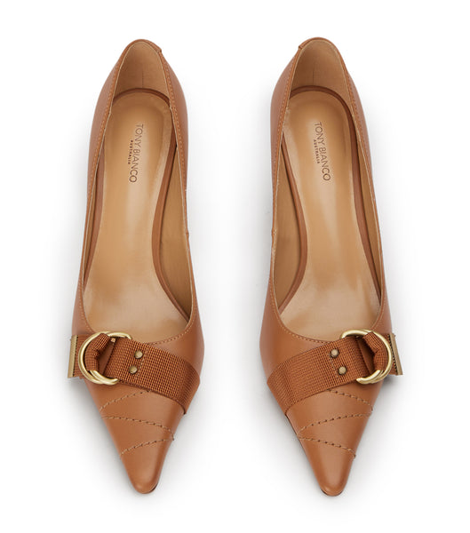 Brown Tony Bianco Saje Tan Como 8cm Event Heels | ZAXBR26520