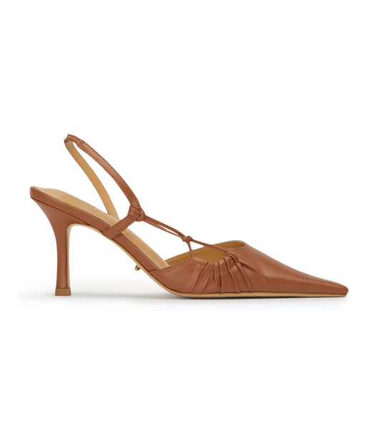 Brown Tony Bianco Sakai Tan Capretto 8cm Event Heels | TZAPQ65933