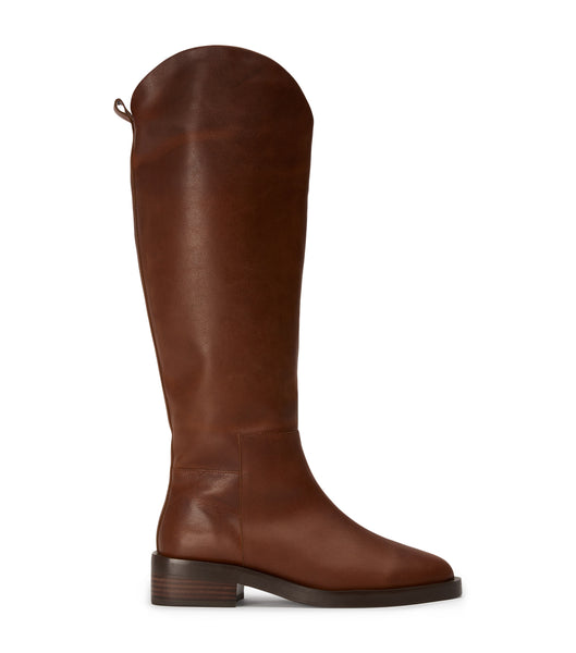 Brown Tony Bianco Tyler Cognac 4cm Knee High Boots | QZAWA44058