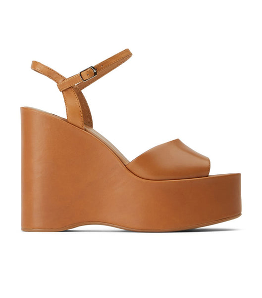 Brown Tony Bianco Vanity Tan Como 13cm Wedges | ZZANQ16791