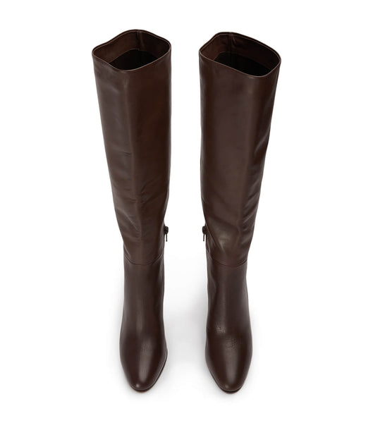 Chocolate Tony Bianco Boss Choc Como 9.5cm Heeled Boots | UZAND20998