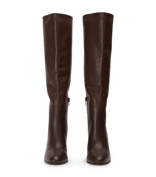 Chocolate Tony Bianco Boss Choc Como 9.5cm Heeled Boots | UZAND20998