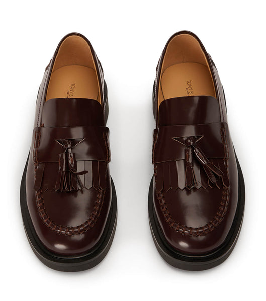 Chocolate Tony Bianco Colt Vino Hi Shine 4.5cm Loafers | LZASX71107