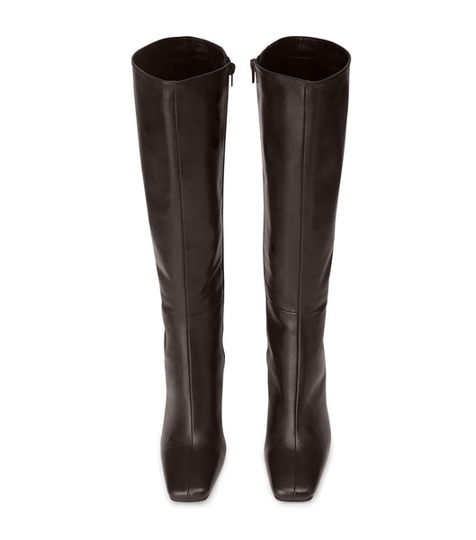 Chocolate Tony Bianco Havana Chocolate Nappa 10.5cm Heeled Boots | AZADF79496