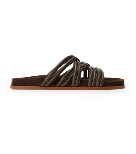 Chocolate Tony Bianco Loki Chocolate Nappa Sandals | AZADF41663