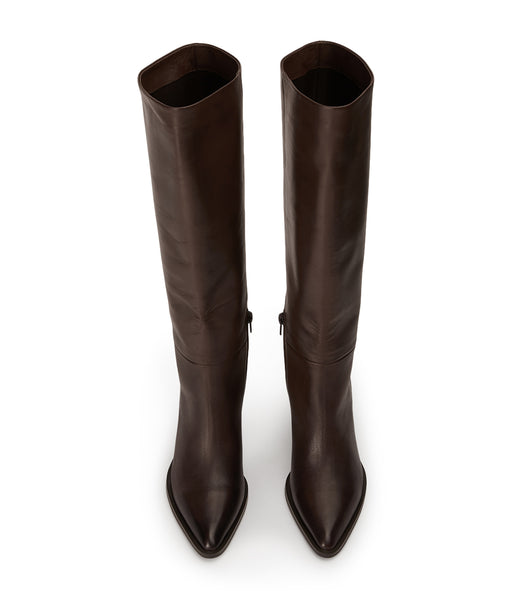 Chocolate Tony Bianco Peppe Choc Como 7.5cm Knee High Boots | MZAFT80873