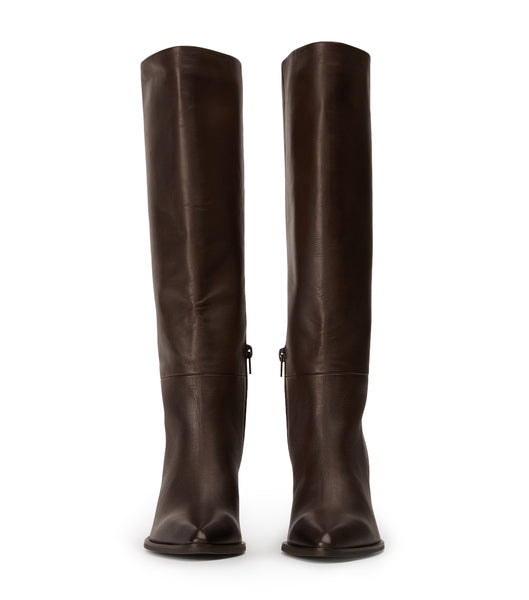 Chocolate Tony Bianco Peppe Choc Como 7.5cm Knee High Boots | MZAFT80873