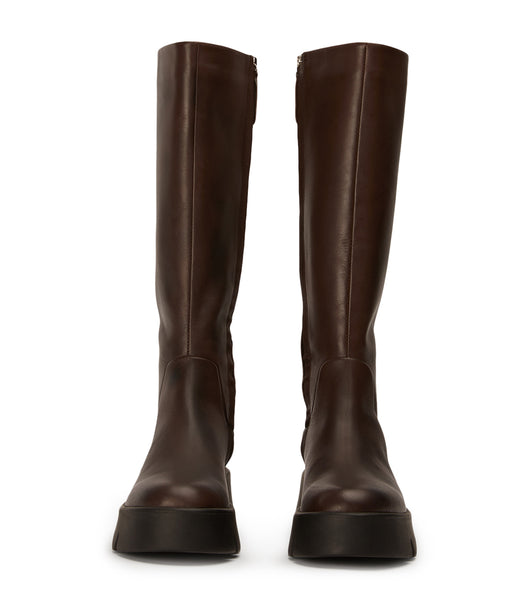 Chocolate Tony Bianco Rage Choc Como 5.5cm Mid Calf Boots | LZASX77236