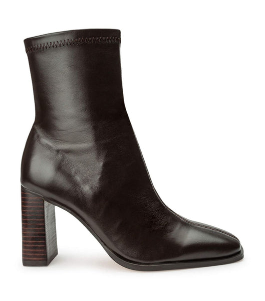 Chocolate Tony Bianco Rover Chocolate Nappa 8.5cm Heeled Boots | QZAUV43155