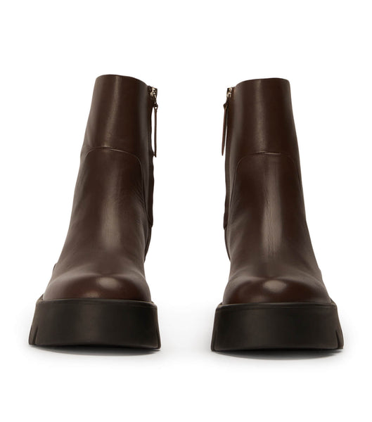 Chocolate Tony Bianco Rumble Choc Como 5.5cm Combat Boots | TZAPQ84971