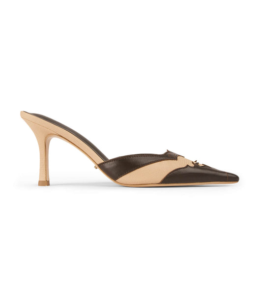 Chocolate Tony Bianco Shuga Beech/Chocolate 8cm Court Shoes | ZANZX78063