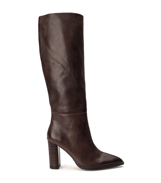 Chocolate Tony Bianco Skyla Choc Como 9cm Mid Calf Boots | ZAIIZ67427