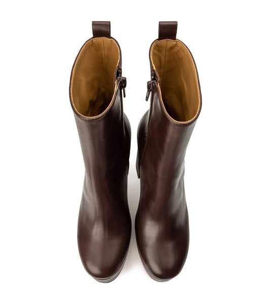 Chocolate Tony Bianco Tyra Choc Como 12cm Ankle Boots | AZAWC11590