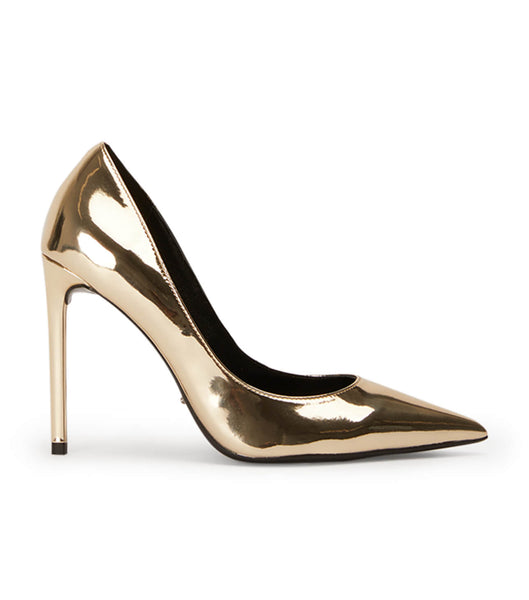 Gold Tony Bianco Anja Gold Shine 10.5cm Bling Heels | EZAVG24502