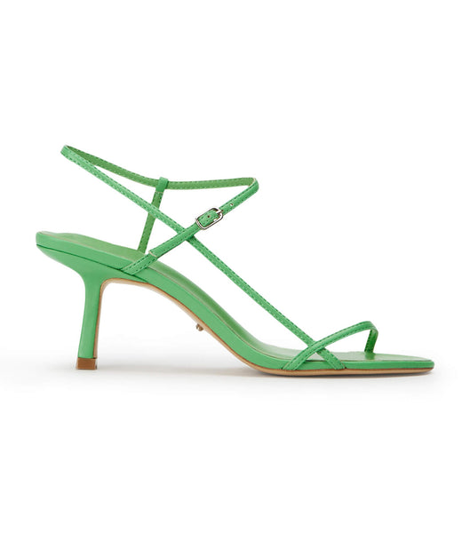 Green Tony Bianco Caprice Acid Green 7cm Strappy Heels | SZAVO66164