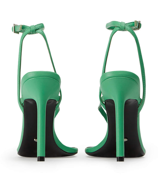 Green Tony Bianco Melina Acid Green 10.5cm Stiletto Heels | SZANY68114