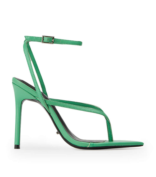 Green Tony Bianco Melina Acid Green 10.5cm Stiletto Heels | SZANY68114