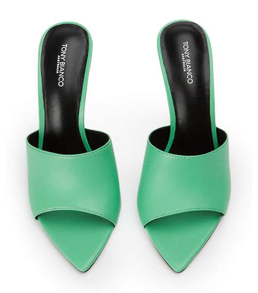 Green Tony Bianco Mylo Acid Green 10.5cm Event Heels | BZASO38596