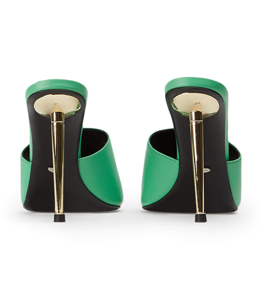 Green Tony Bianco Mylo Acid Green 10.5cm Stiletto Heels | ZACIF17462