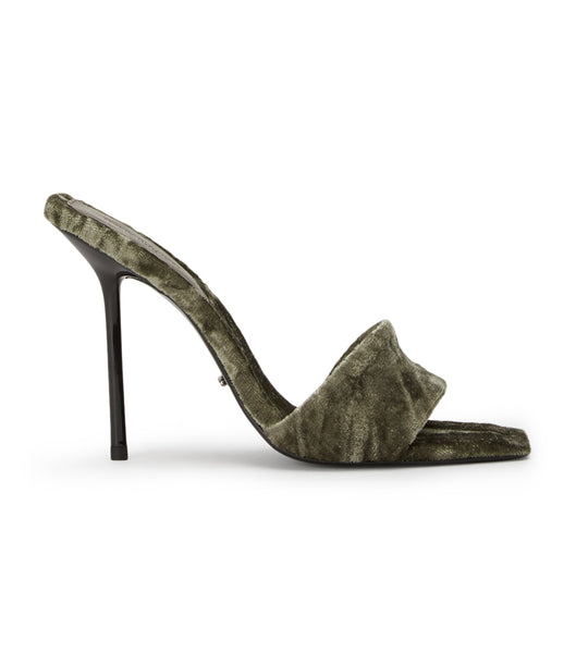 Green Tony Bianco Natalie Envy Crush 10.5cm Stiletto Heels | ZAJZR22073