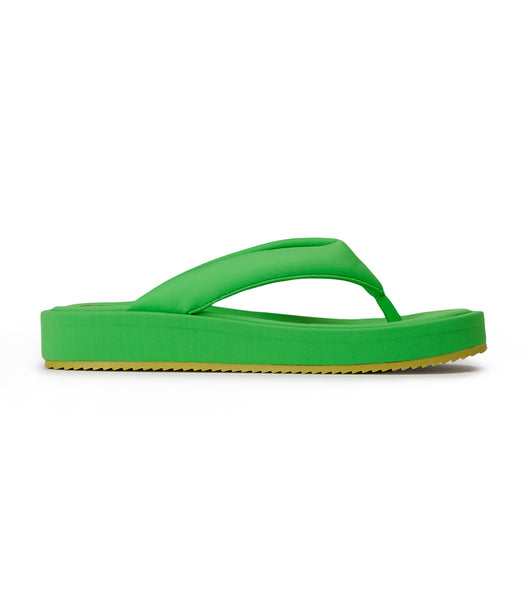 Green Tony Bianco Paris Neon 3.5cm Sandals | LZATR68692