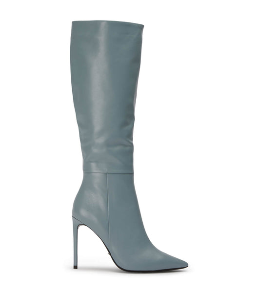 Grey Tony Bianco Apollo Steel Nappa 10.5cm Mid Calf Boots | LZASX77187