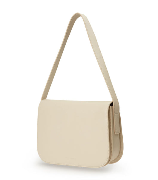 Light Yellow Tony Bianco Cecil Vanilla Leather Shoulder Bag Accessories | ZAQCS60346