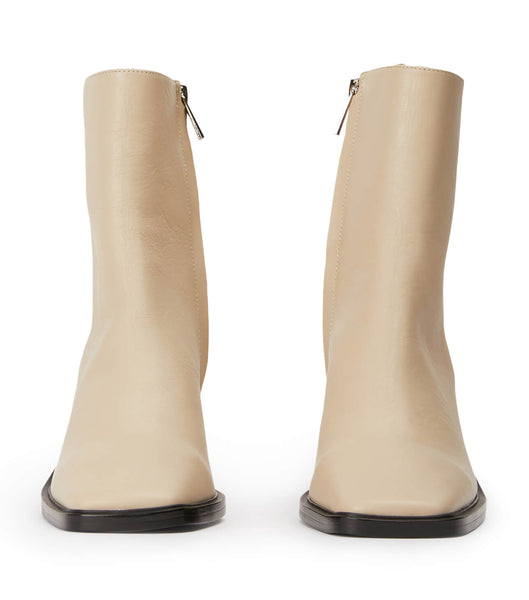 Light Yellow Tony Bianco Dream Vanilla Venice 7.5cm Ankle Boots | AZAWC57880