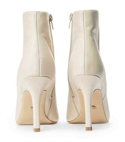 Light Yellow Tony Bianco Keanu Vanilla Nappa 9.5cm Ankle Boots | TZAPQ84849