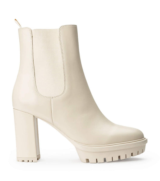 Light Yellow Tony Bianco Sammy Vanilla Capretto 10cm Ankle Boots | EZAHC79329